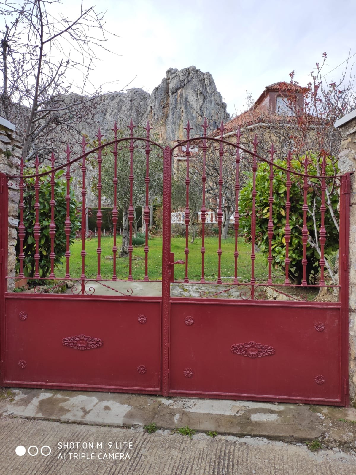 Portón de hierro