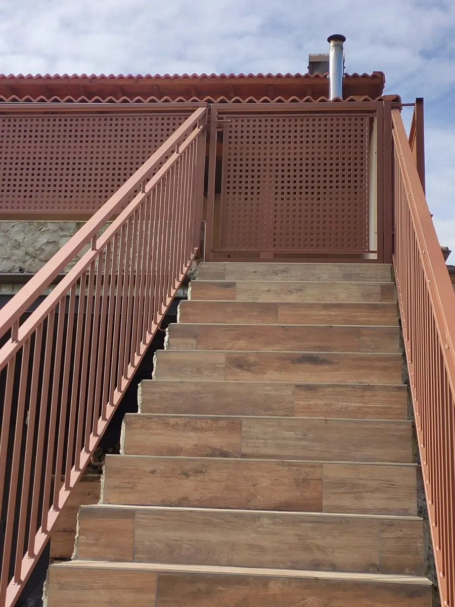 Escaleras metálicas